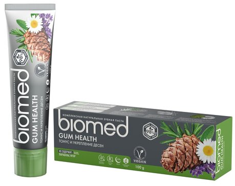 Комплексная зубная паста BIOMED GUM HEALTH для здоровья десен 100 г