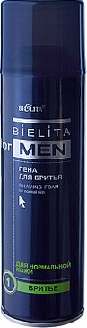 Белита for men пена для бритья 250мл для нормальной кожи