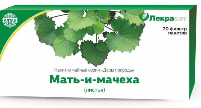 Лекрасэт мать-и-мачеха 1.5г ф/пак 20 шт