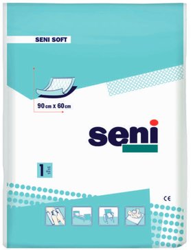 Seni soft пеленка гигиеническая впитывающая 60х90см  1 шт