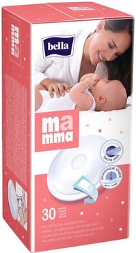 Bella mamma вкладыши для бюстгальтера 30 шт лактационные