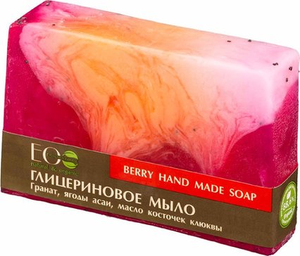 Ecolab мыло 130г berry soap глицериновое