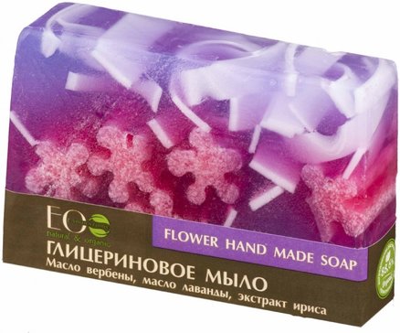 Ecolab мыло 130г flower soap глицериновое