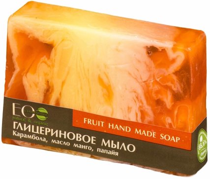 Ecolab мыло 130г fruit soap глицериновое