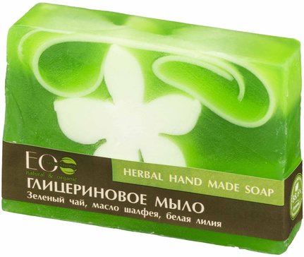 Ecolab мыло 130г herbal soap глицериновое