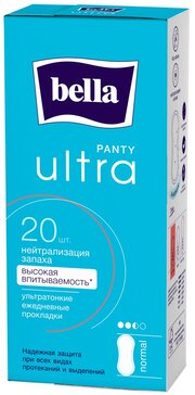 Bella прокладки ежедневные panty ultra normal 20 шт