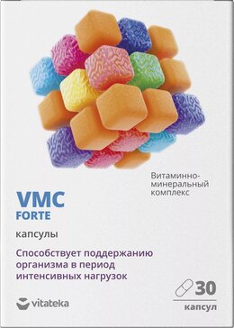 Витатека vmc капс. вит.-мин. комплекс forte 30 шт