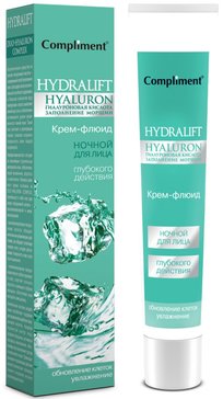 Compliment Hydralift Hyaluron Крем-флюид для лица ночной 50 мл