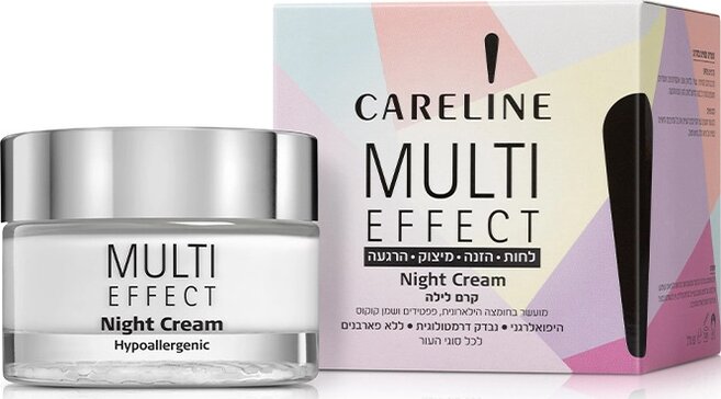 Careline Крем для лица ночной многофункциональный Multi Effect 50 мл