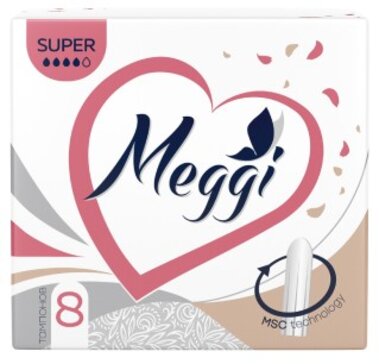 Meggi Super Тампоны 8 шт