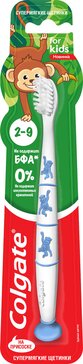 Colgate щетка зубная для детей 2-9 лет на присоске супермягкие щетинки цвет в ассортименте 1 шт