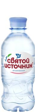 Святой источник Вода питьевая негазированная 0.33 л (ПЭТ) 