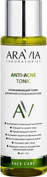 Aravia laboratories тоник успокаивающий anti-acne 250 мл для жирной и проблемной кожи