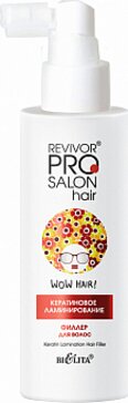 Белита revivor pro salon hair филлер для волос кератиновое ламинирование 150мл