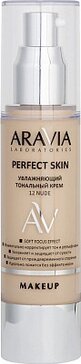 Aravia laboratories крем тональный увлажняющий perfect skin 50 мл тон 12 nude