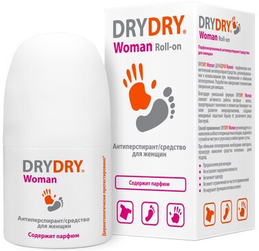 DRYDRY Woman парфюмированный антиперспирант для женщин 50 мл