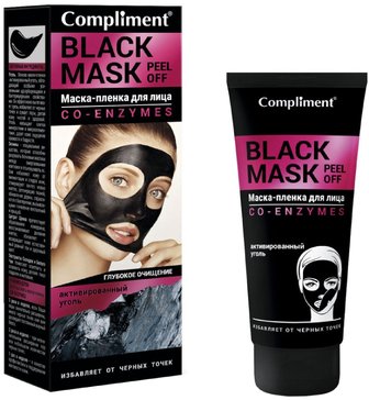 Compliment Black Mask Маска-пленка для лица CO-ENZYMES 80 мл