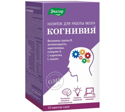 Когнивия Напиток для работы мозга порошок саше 10 шт