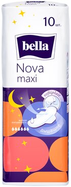 Bella прокладки 10 шт nova maxi softiplait air