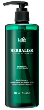 Lador Шампунь для волос на травяной основе Herbalism Shampoo 400 мл