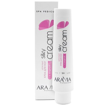 Шёлковый крем для ног с пудрой Silky Cream 100 мл ARAVIA Professional                         