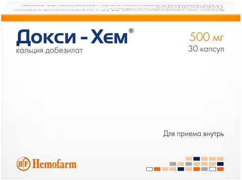 Докси-хем капс. 500мг 30 шт