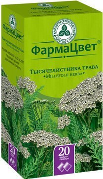 Тысячелистника трава 1.5г ф/пак 20 шт