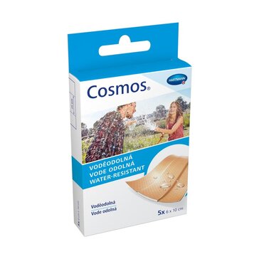 Cosmos Water-Resistant Пластырь водоотталкивающий 6х10 см 5 шт