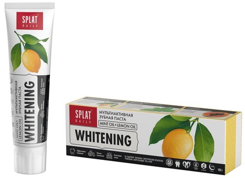 Зубная паста SPLAT Daily Whitening для отбеливания зубов 100 г