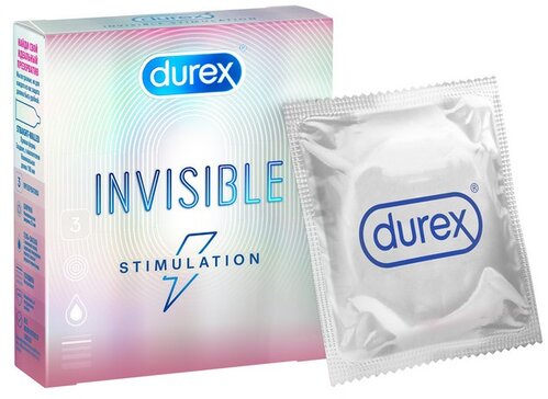 Презервативы Durex Invisible Stimulation 3 шт