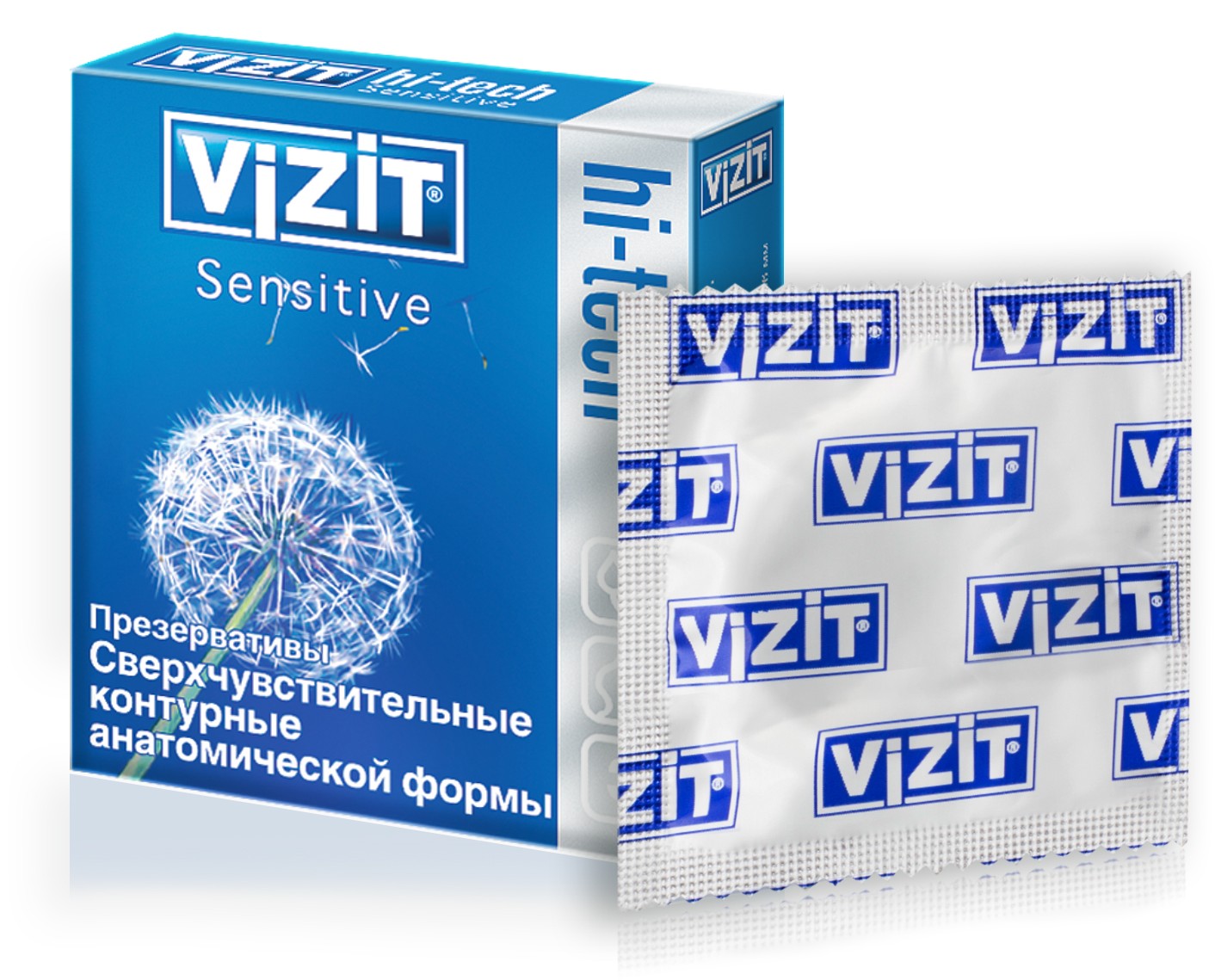 Купить презервативы VIZIT Hi-tech Sensitive Сверхчувствительные, контурные  анатомической формы 3 шт в городе Москва и МО в интернет-аптеке Планета  Здоровья