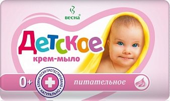 Весна крем-мыло детское питательное 90г