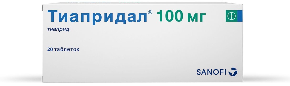 Тиапридал таб 100 мг 20 шт