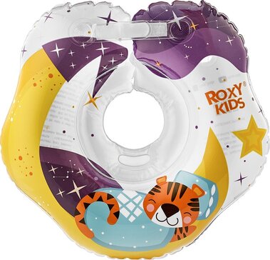 Roxy-kids круг на шею для купания малышей tiger moon rn-008 0201