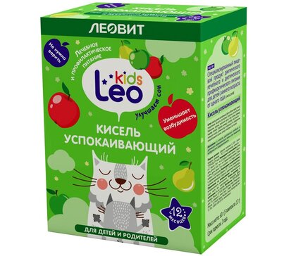 Леовит Leo Kids Кисель детский успокаивающий пак 5 шт