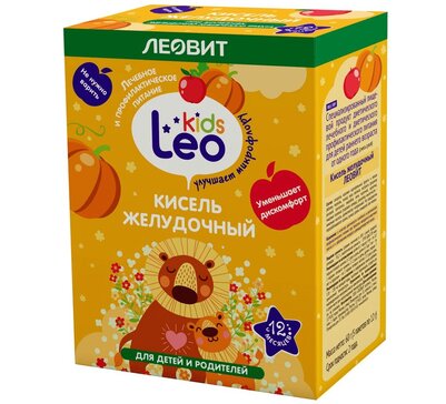 Леовит Leo Kids Кисель детский желудочный пак 5 шт