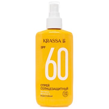 KRASSA Спрей Солнцезащитный SPF60 150 мл