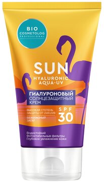 Гиалуроновый солнцезащитный крем SPF30 150 мл Bio Cosmetolog