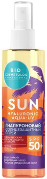 Гиалуроновый солнцезащитный спрей SPF50 190 мл Bio Cosmetolog