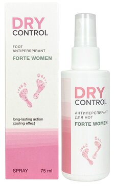 DRYCONTROL Forte Women антиперспирант для ног спрей 75 мл