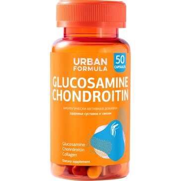 Urban formula glucosamine & chondroitin капс. 50 шт