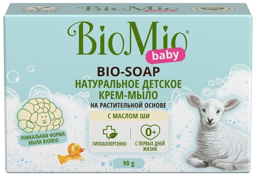 BioMio BABY. BIO CREAM-SOAP Детское крем-мыло, 90 г