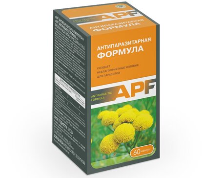 APF Антипаразитарная формула капс 60 шт