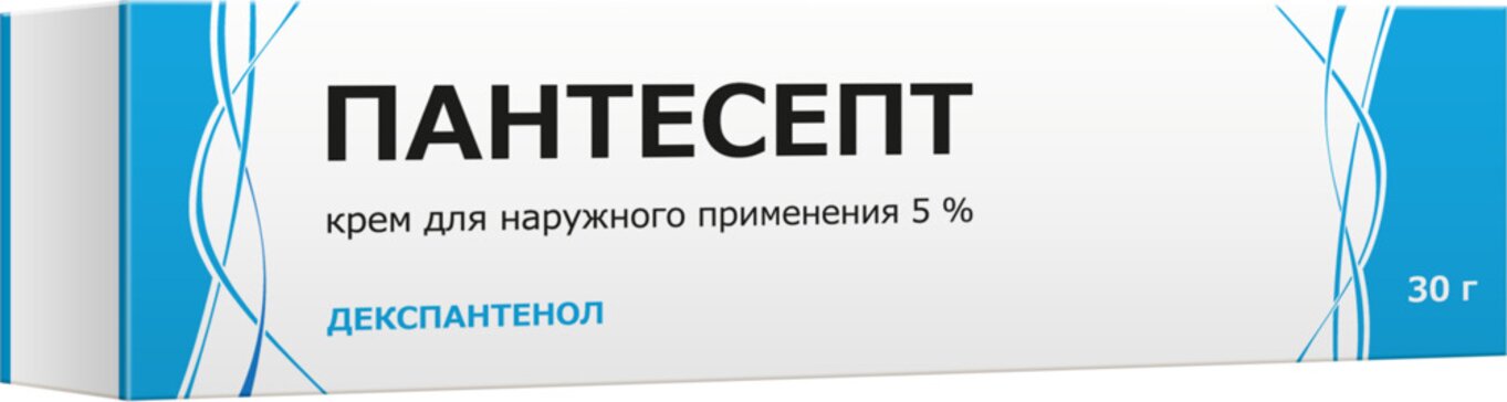 Пантесепт крем для наружн.прим-я 5 % 30 г туба