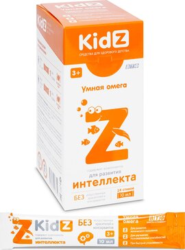 Kidz сироп Умная омега стик 14 шт 