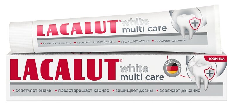 LACALUT white зубная паста multi care 60 г