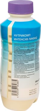 Нутрикомп интенсив ликвид смесь для энтерального питания 500мл с нейтральным вкусом