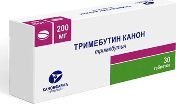 Купить тримебутин Канон таб 200 мг 30 шт (тримебутин) от 489 руб. в городе Москва и Московская область в интернет-аптеке Планета Здоровья