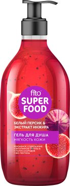 Fito superfood гель для душа мягкость кожи 520мл белый персик и экстракт инжира