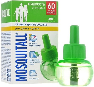 Mosquitall защита для взрослых жидкость 60 ночей